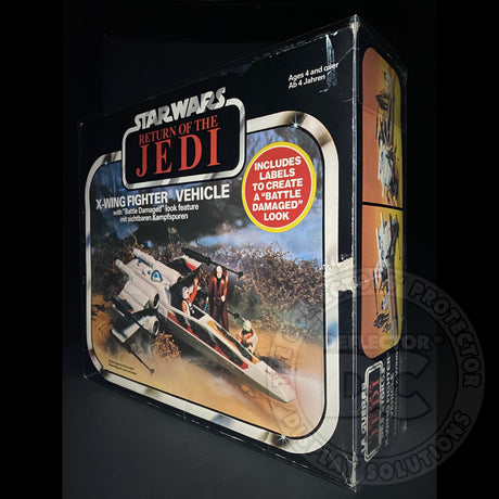 Star Wars X-Wing Fighter Vehicle (Battle Damaged) Display