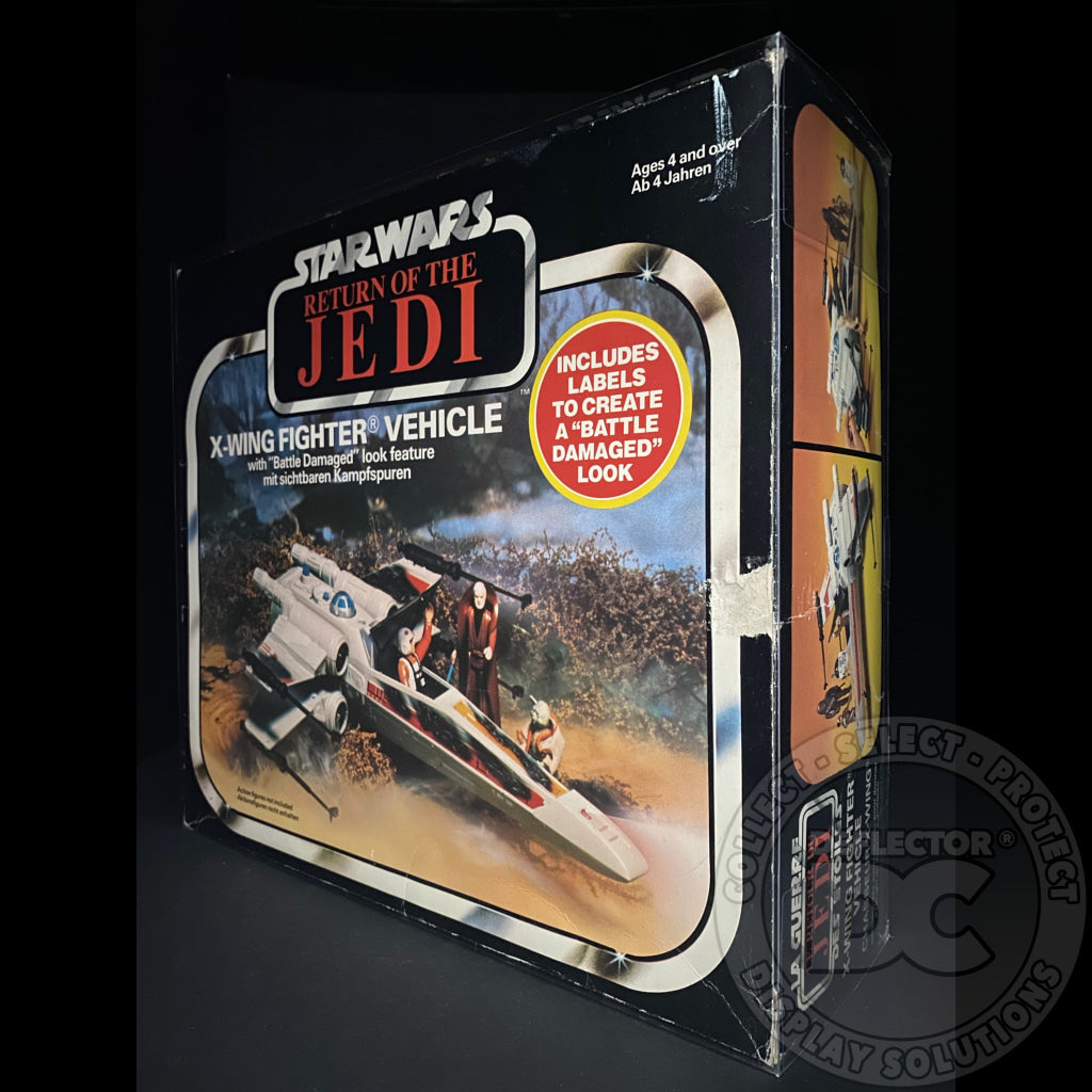 Star Wars X-Wing Fighter Vehicle (Battle Damaged) Display