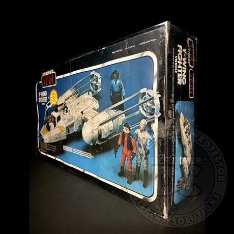 Star Wars Y-Wing Fighter Vehicle (Kenner/Palitoy) Display