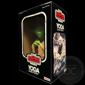 Star Wars Yoda Hand Puppet (Kenner/Palitoy) Display Case