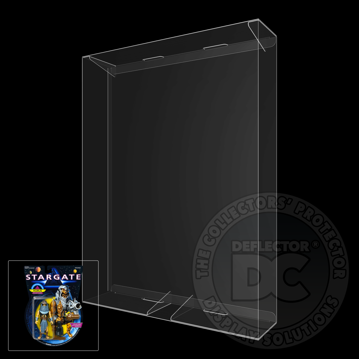 Stargate Horus Palace Guard (Hasbro) Figure Display Case