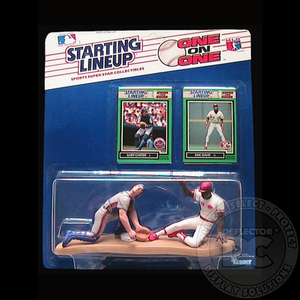 Starting Lineup One On One Baseball (Kenner) Figure Display