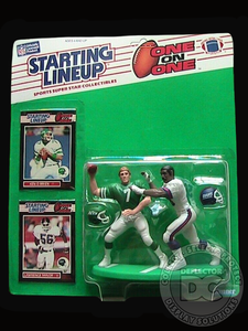 Starting Lineup One On One Football (Kenner) Figure Display