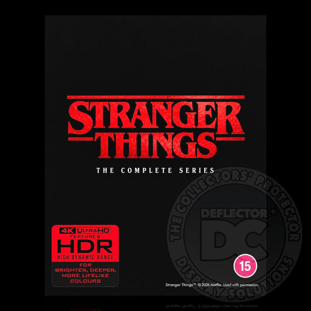 Stranger Things The Complete Series 4K UHD (Blu-Ray) Box