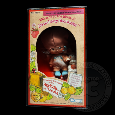 Strawberry Shortcake (1979-1980) Doll Display Case Deluxe 600µm / Box Tuck Folding Display Case