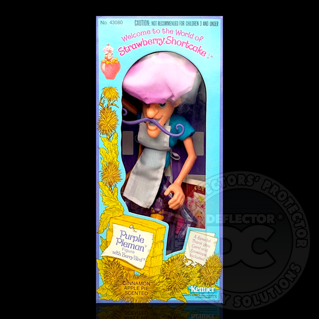 Strawberry Shortcake Purple Pieman Figure Display Case