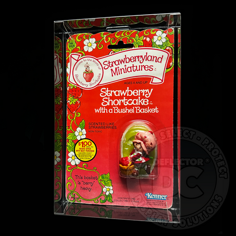 Strawberry Shortcake Strawberryland Miniatures Doll Display Case DELUXE 600µm / Card Holder Folding Display Case