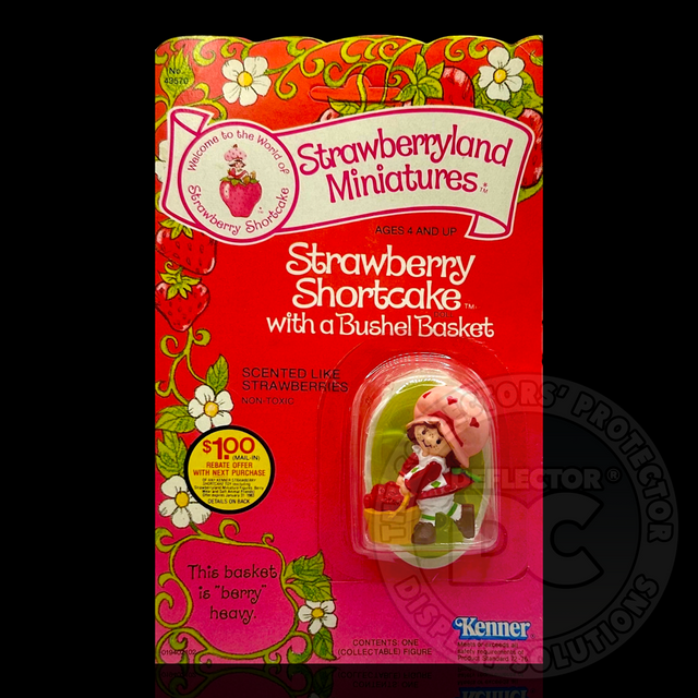 Strawberry Shortcake Strawberryland Miniatures Doll Display