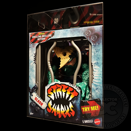 Street Sharks 30th Anniversary Figure Display Case