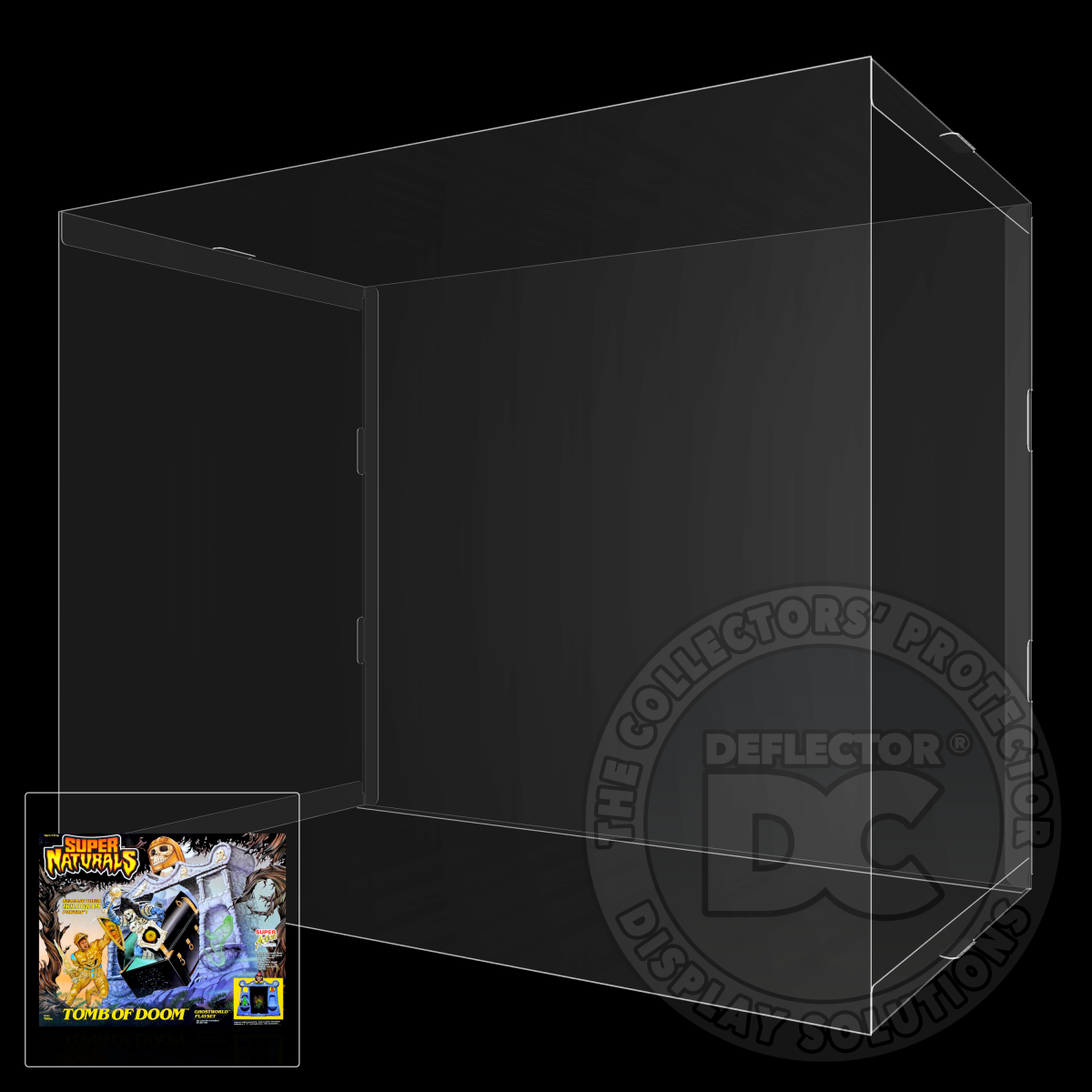Super Naturals Tomb Of Doom Ghostworld Playset Display Case