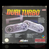 Super Nintendo Dual Turbo Wireless Remote System Display