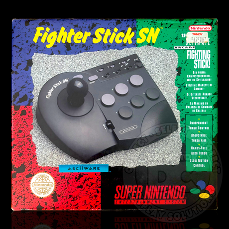 Super Nintendo Entertainment System Fighter Stick SN