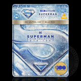 Superman 5-Film Collection 4K UHD Blu-ray Steelbook Display