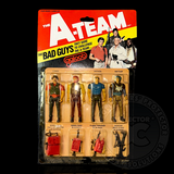 The A-Team The Bad Guys 4-Pack Figure Display Case