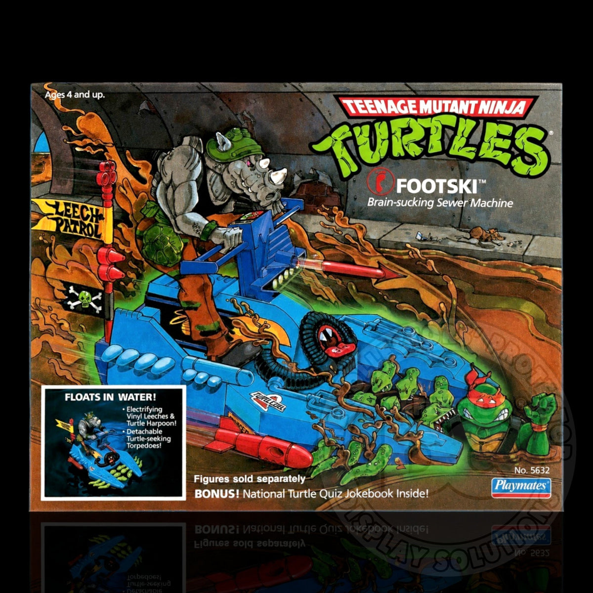 Teenage Mutant Ninja Turtles Footski Vehicle Display Case