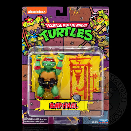 Teenage Mutant Ninja Turtles Retro Rotocast Figure Display
