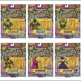 Teenage Mutant Ninja Turtles Retro Rotocast Figure Display