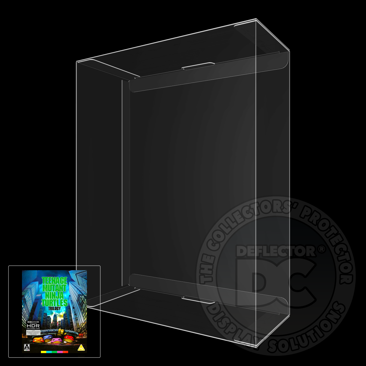 Teenage Mutant Ninja Turtles Trilogy 4K Blu-Ray Display Case