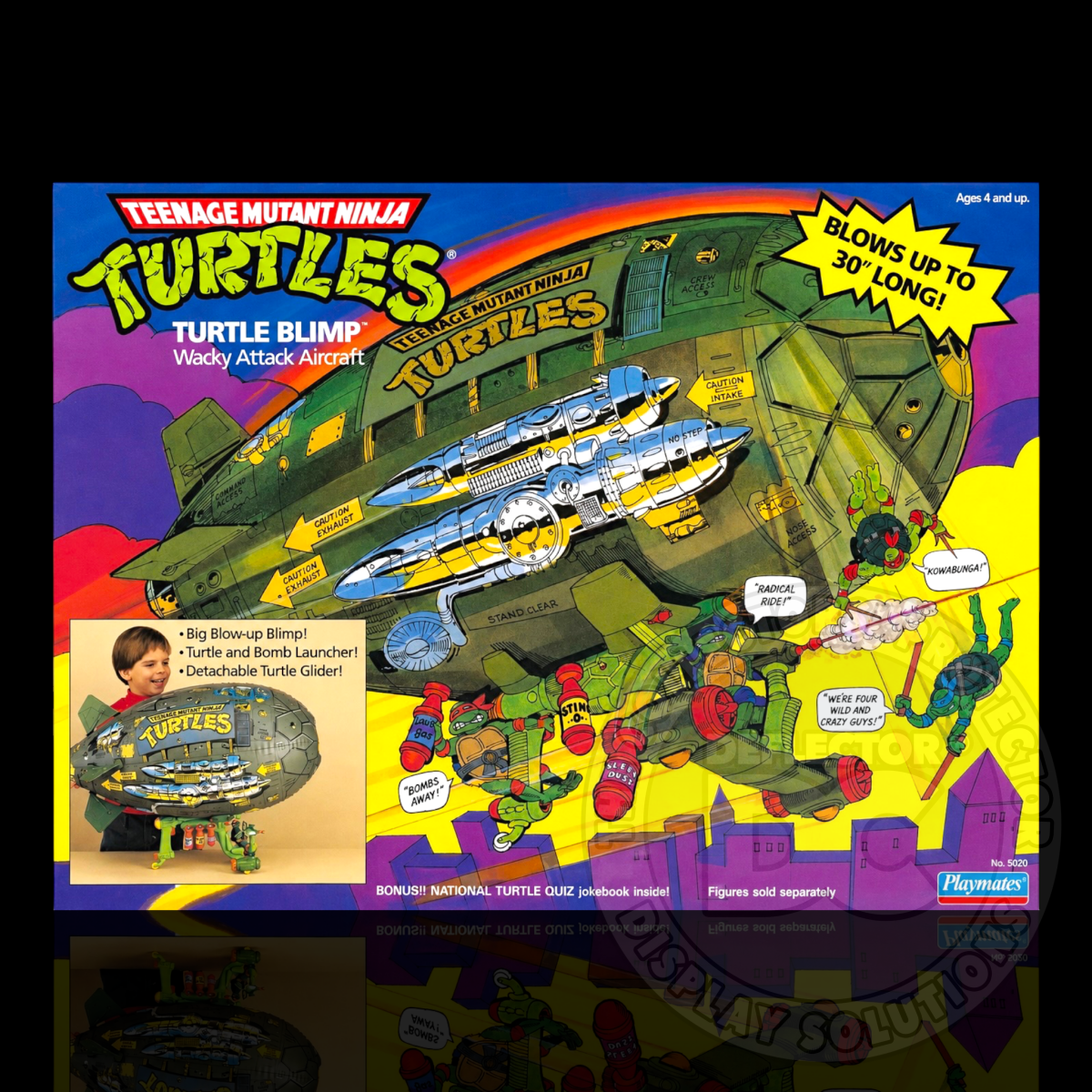 Teenage Mutant Ninja Turtles Turtle Blimp Display Case