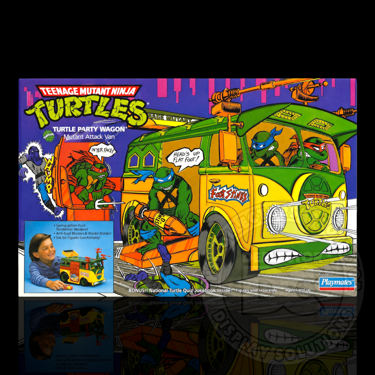 Teenage Mutant Ninja Turtles Turtle Party Wagon Display Case