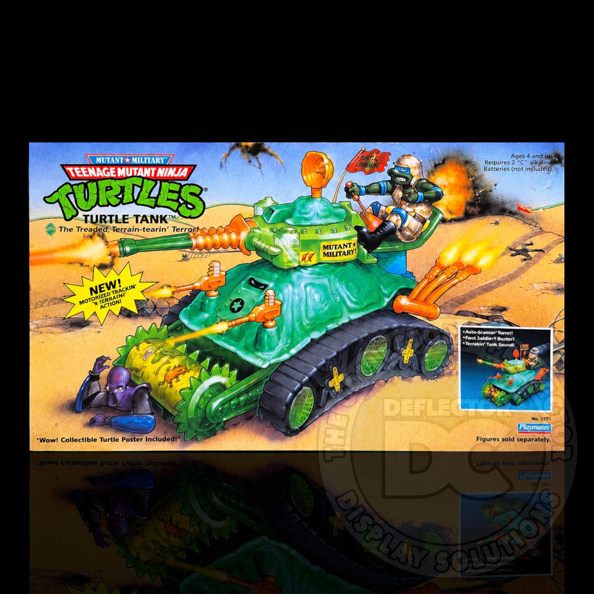 Teenage Mutant Ninja Turtles Turtle Tank Display Case