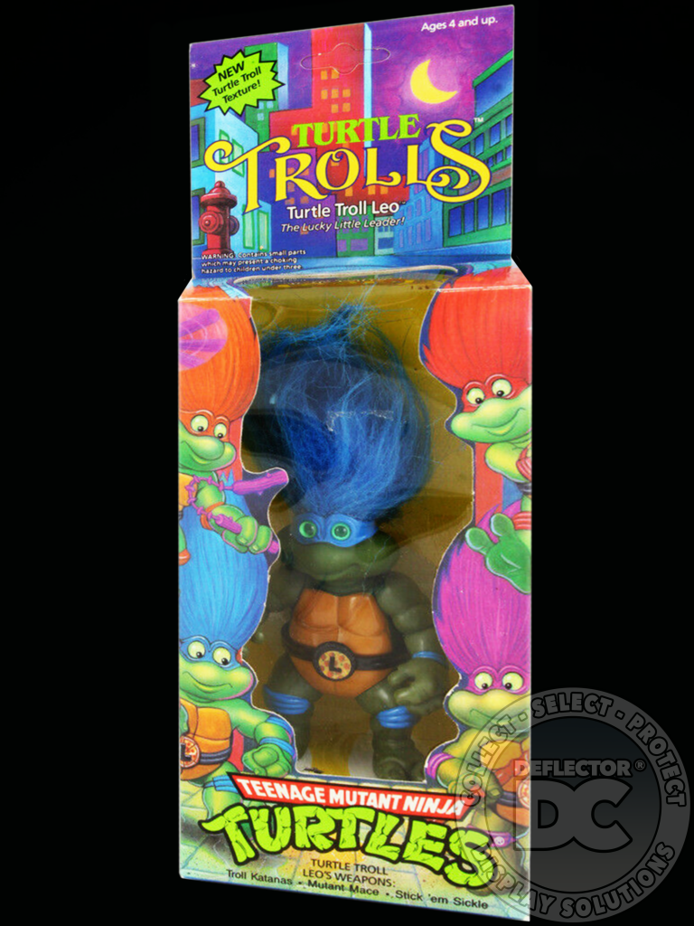 Teenage Mutant Ninja Turtles Turtle Trolls Figure Display