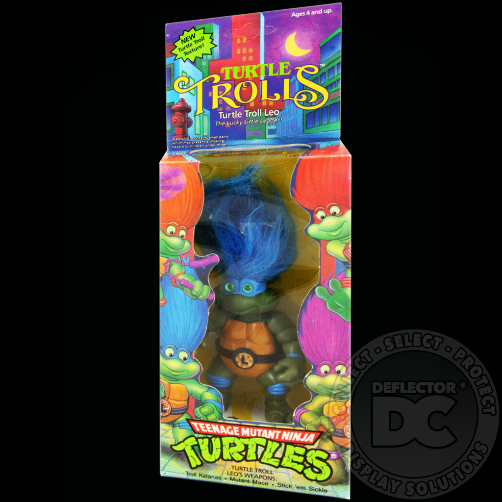 Teenage Mutant Ninja Turtles Turtle Trolls Figure Display