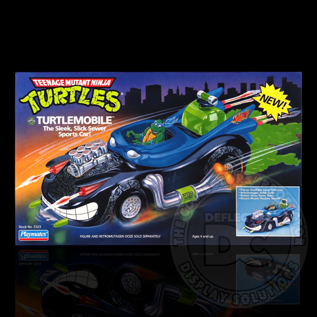Teenage Mutant Ninja Turtles Turtlemobile Vehicle Display