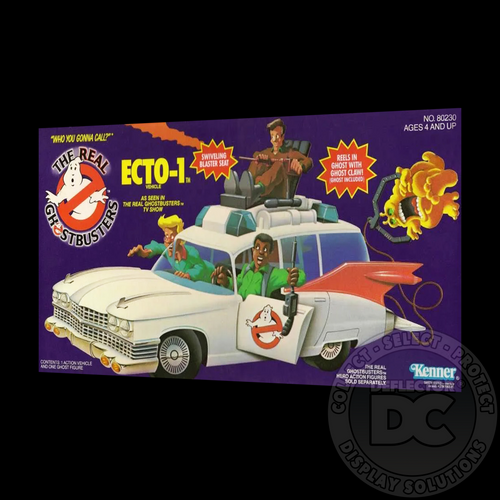 The Real Ghostbusters Ecto-1 Vehicle Display Case DELUXE 600µm Folding Display Case