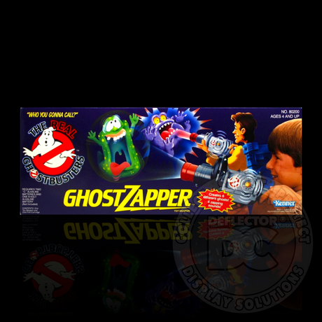 The Real Ghostbusters Ghost Zapper Display Case DELUXE 600µm Folding Display Case