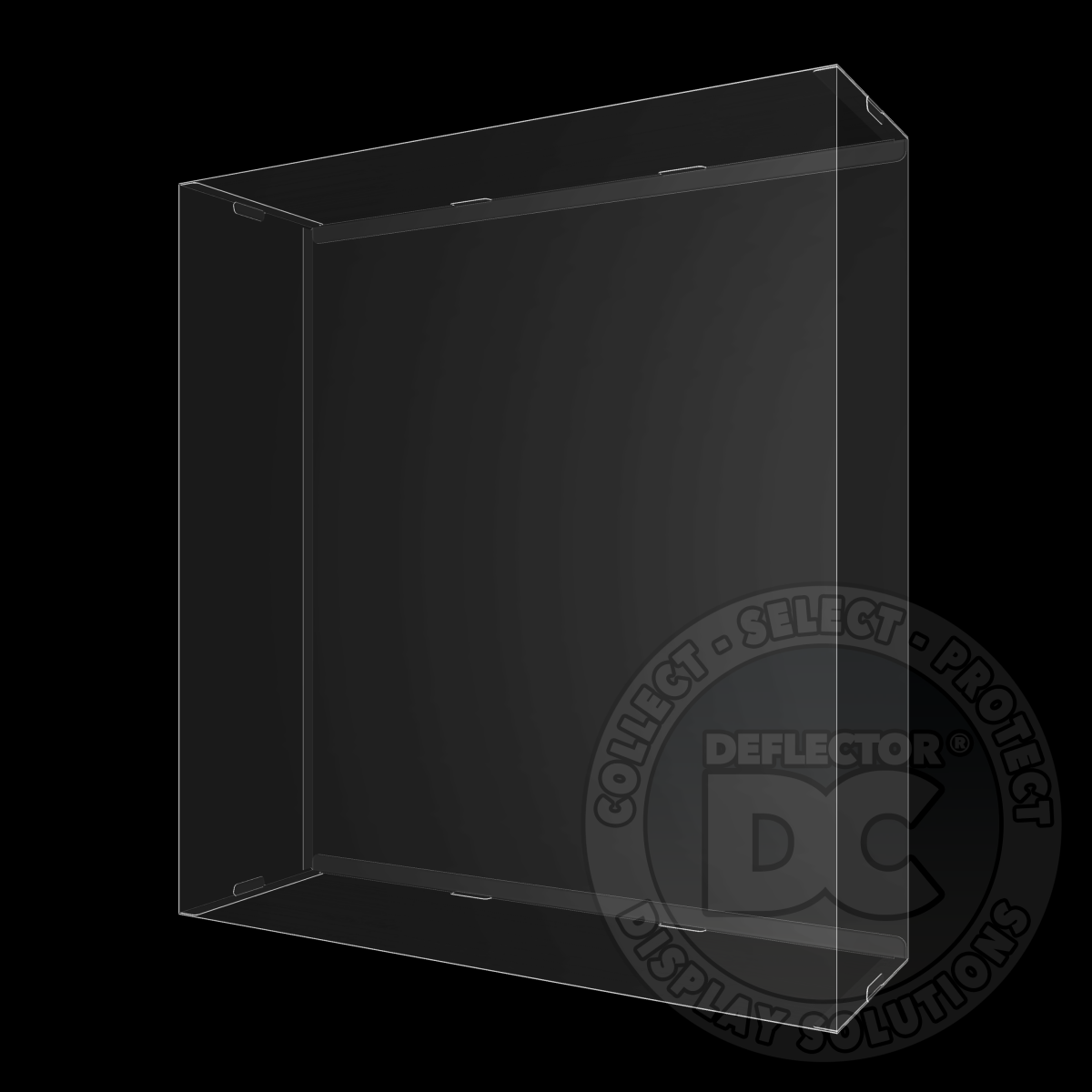 The Real Ghostbusters Proton Pack Display Case DELUXE 600µm Folding Display Case