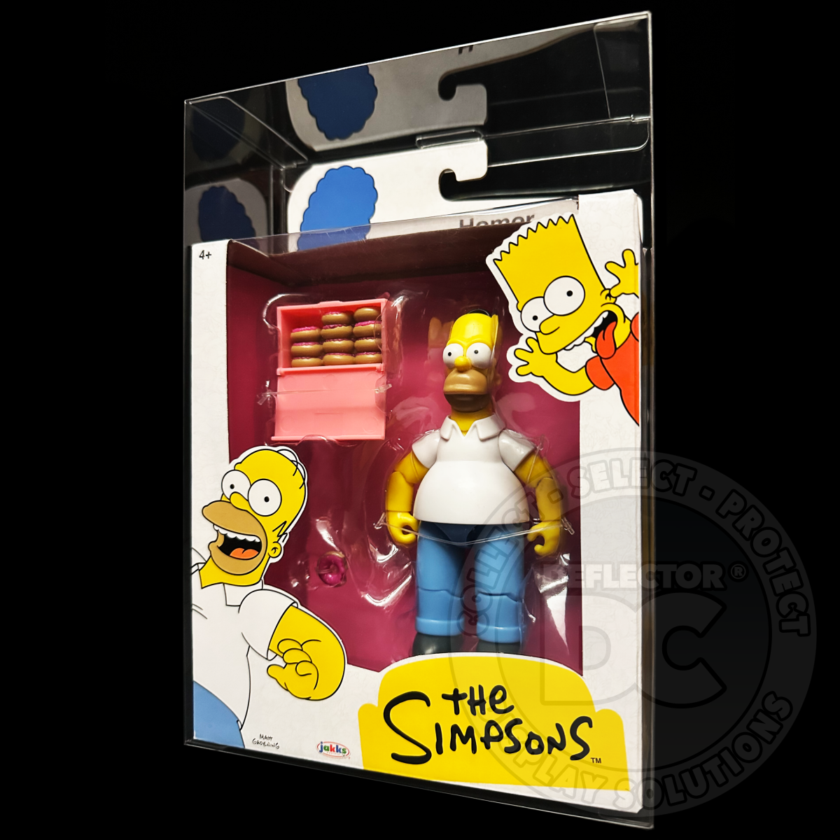 Simpsons (Jakks) 5 Inch Figure Display Case