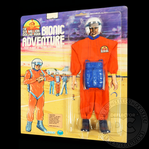 Six Million Dollar Man Bionic Adventure Set Display Case