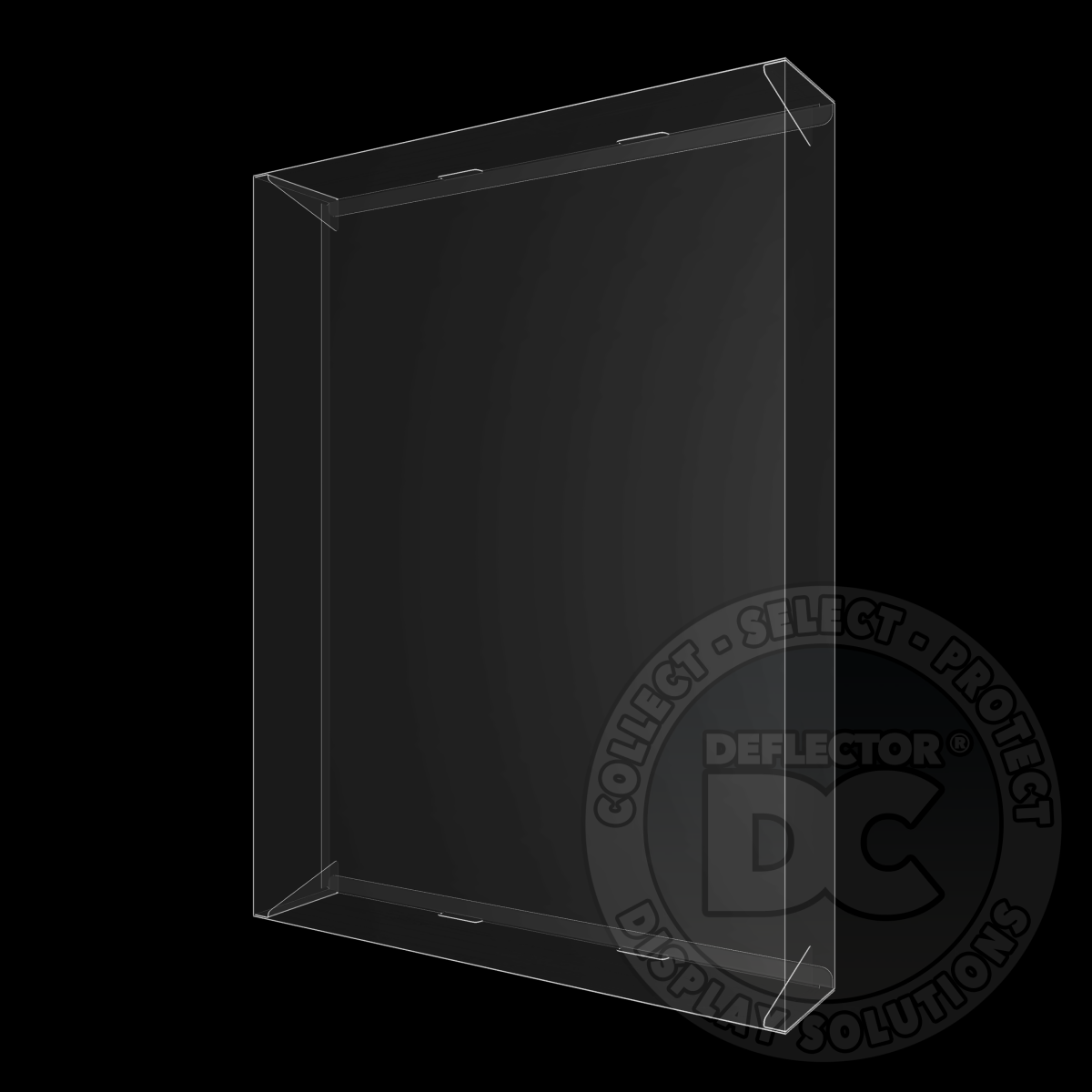 The Six Million Dollar Man Bionic Adventure Set Display Case Test Flight At 75000 Feet / DELUXE 600µm / Card Holder