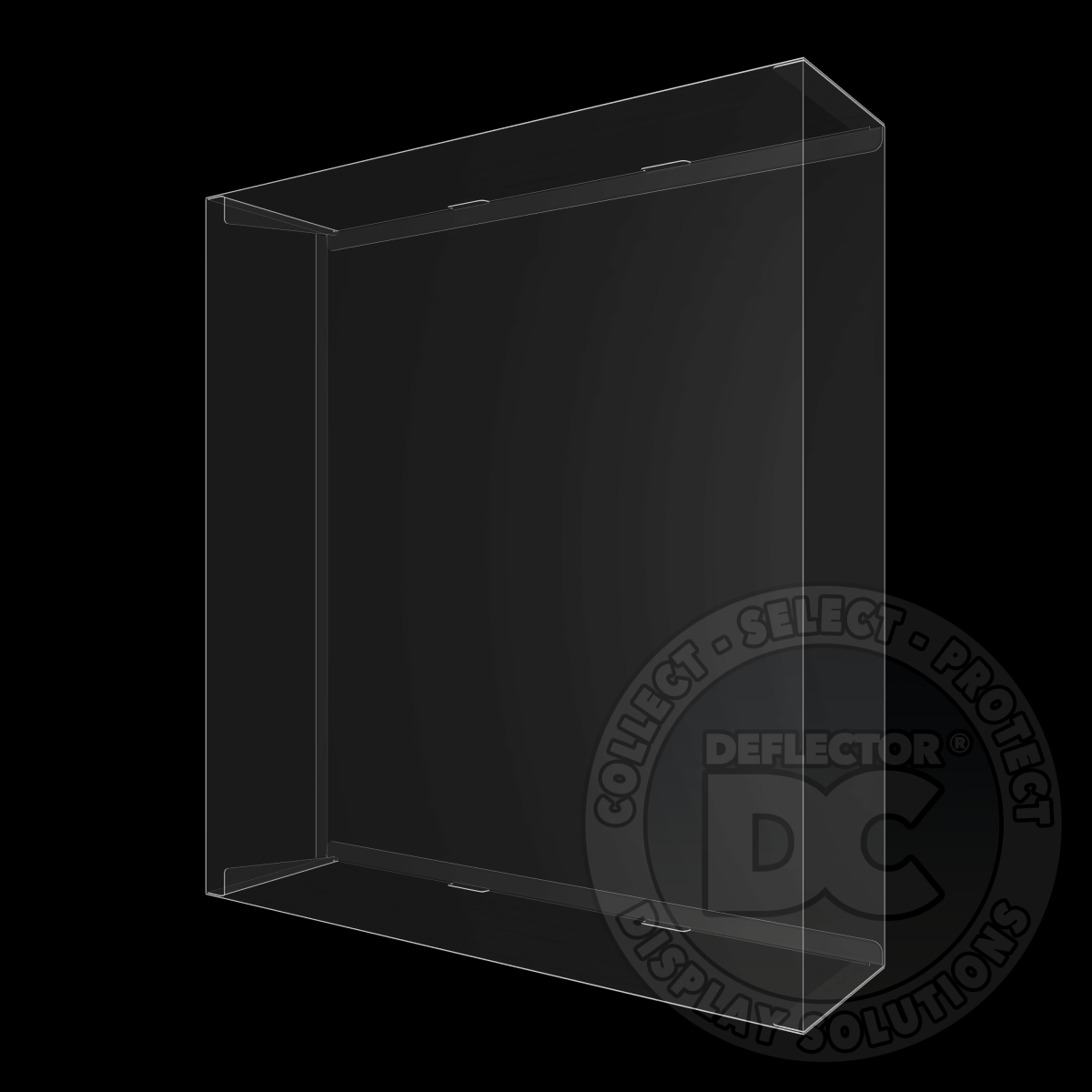 The Six Million Dollar Man Bionic Bigfoot Figure Display Case Flap / Deluxe 600µm / Card Holder Folding Display Case