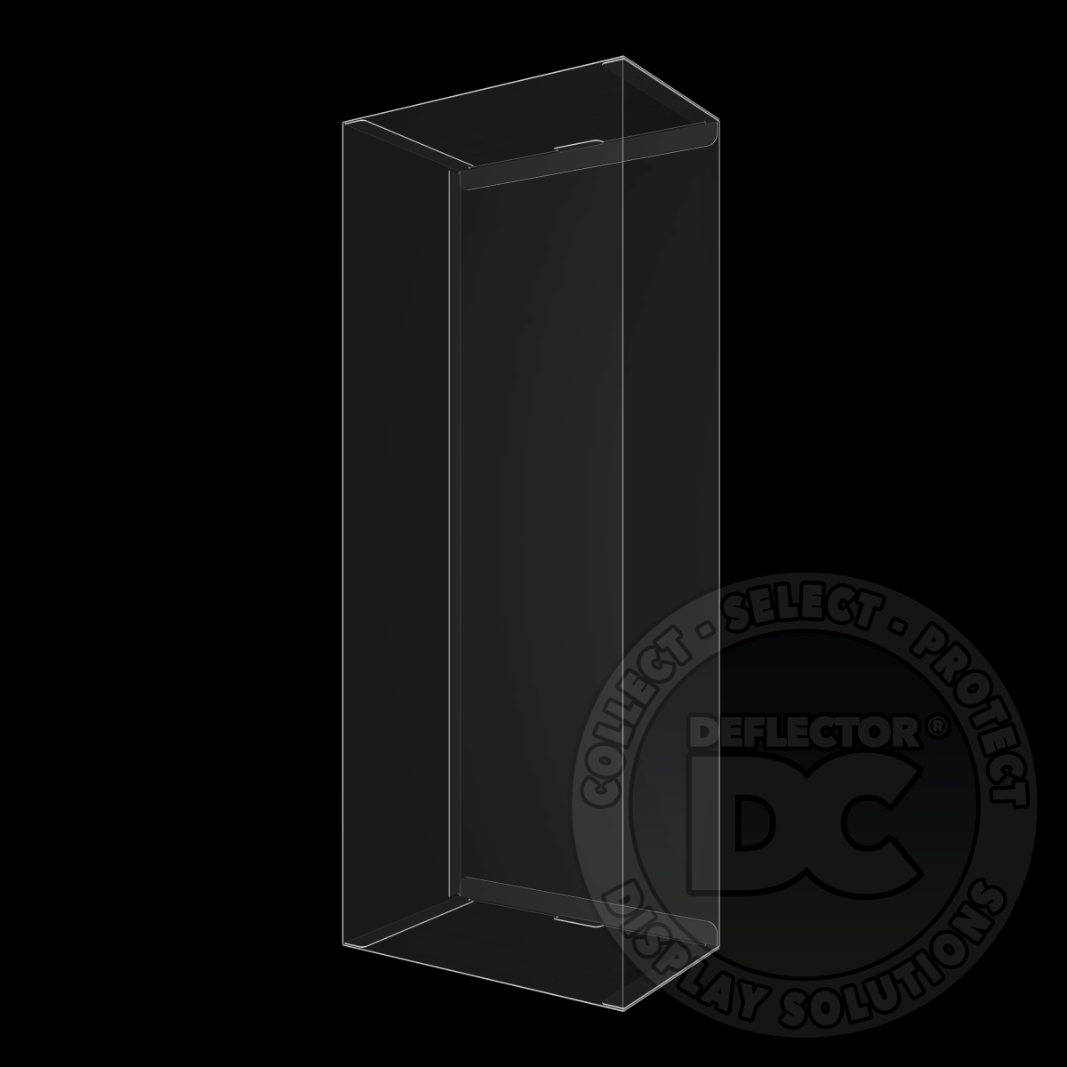 The Six Million Dollar Man Bionic Bigfoot Figure Display Case No Flap / Deluxe 600µm / Box Tuck Folding Display Case