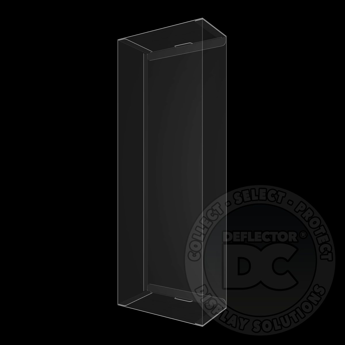 The Six Million Dollar Man Steve Austin Bionic Grip Figure Display Case No Flap / Deluxe 600µm / Box Tuck Folding