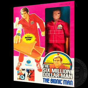 Six Million Dollar Man Steve Austin Bionic Grip Figure