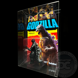 TOHO Godzilla ReAction Figures Display Case