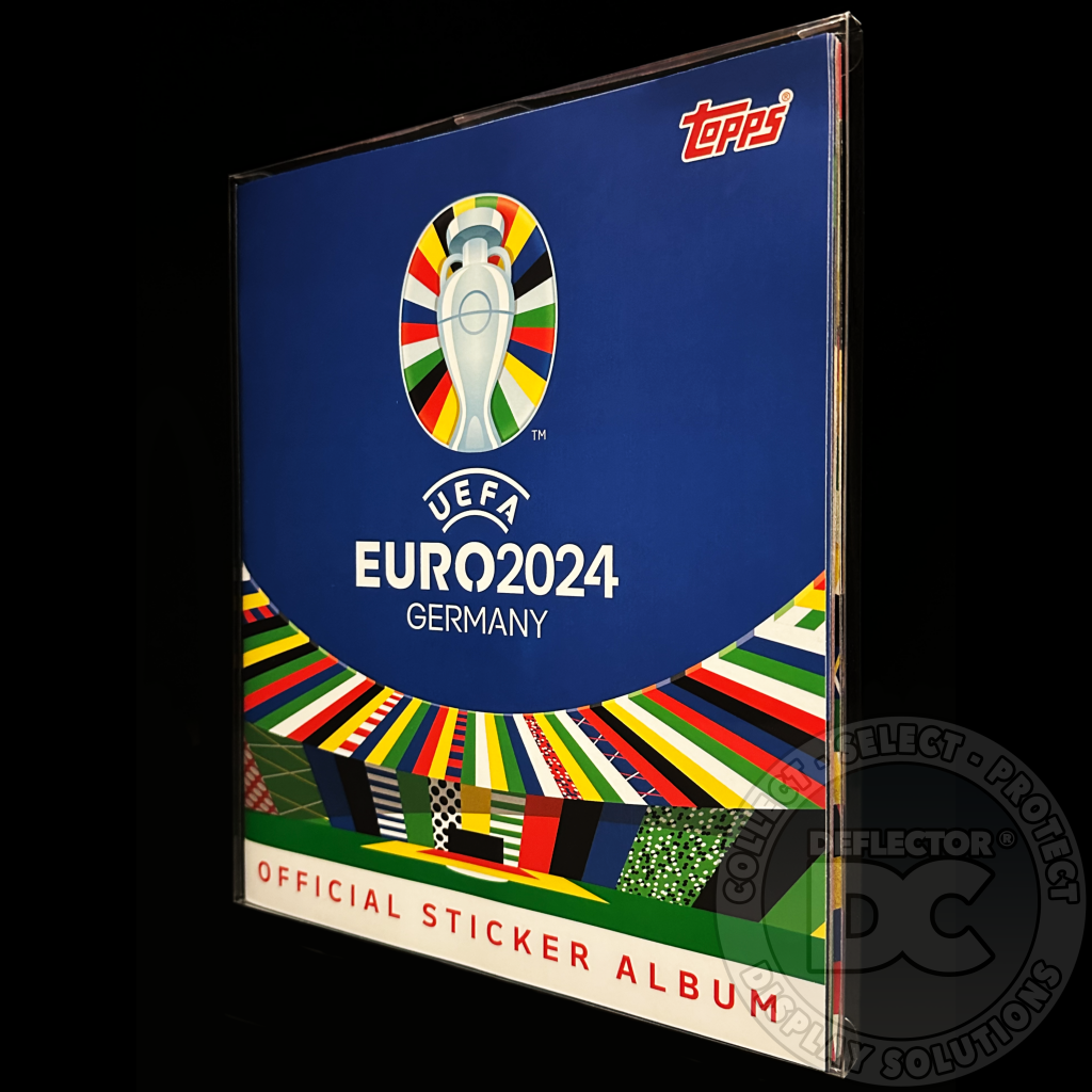 Topps Football Euro Official Sticker Album Display Case