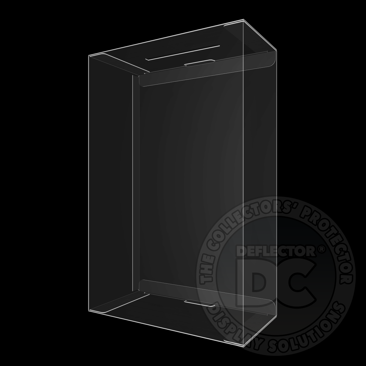 Transformers Age Of The Primes Deluxe Class Figure Display Case Deluxe 600µm / Tuck with Hang Tab Slot Folding Display