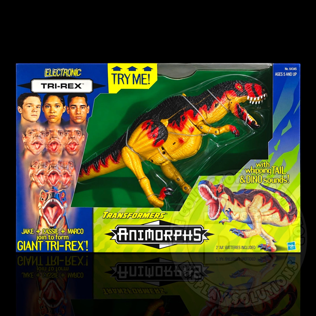 Transformers Animorphs Electronic Giant Tri-Rex Figure