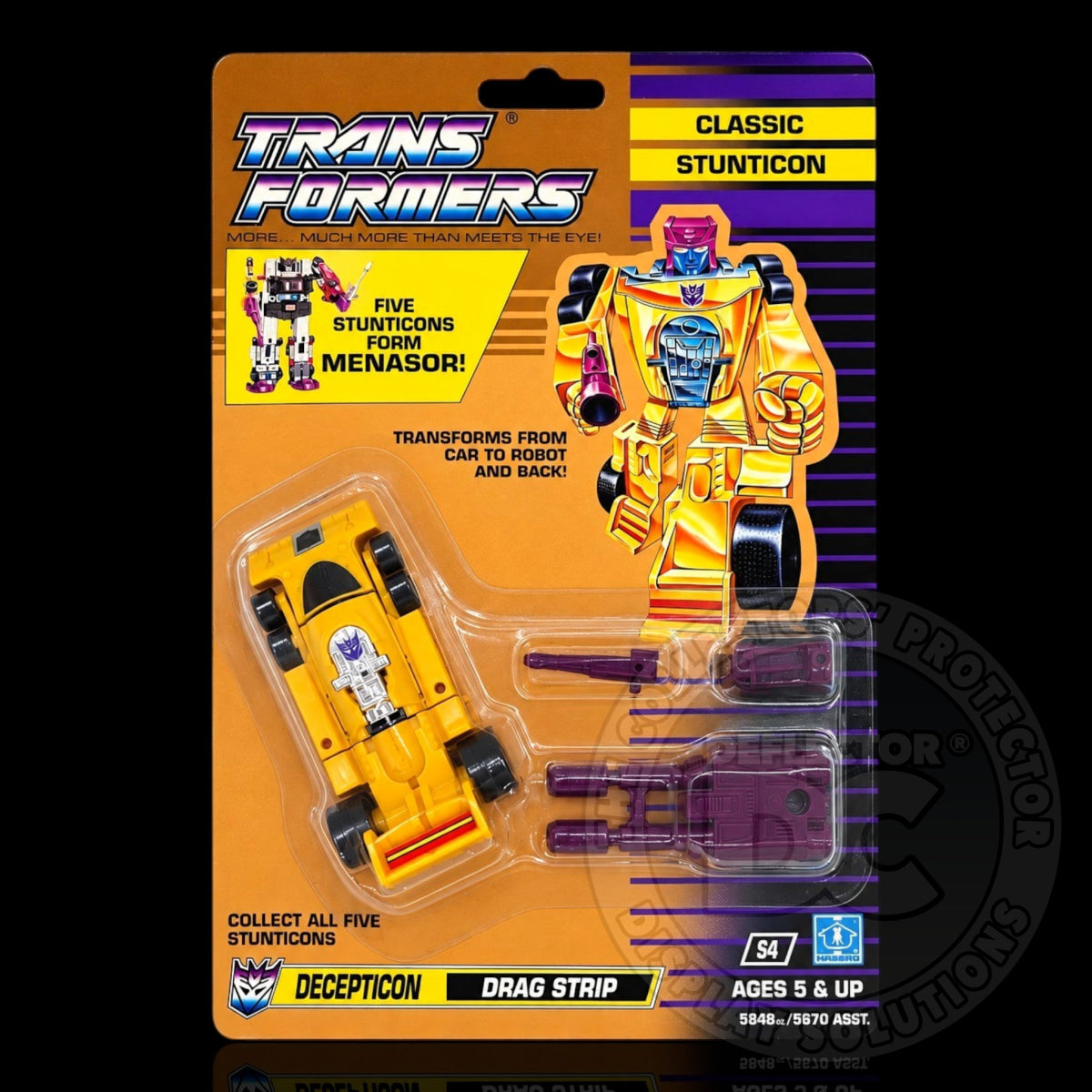 Transformers G1 Classic Stunticon Decepticon Drag Strip