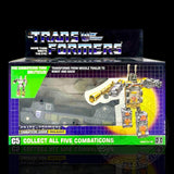 Transformers G1 Combaticon Leader Onslaught Figure Display