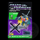 Transformers G1 Combaticon Vortex Figure Display Case