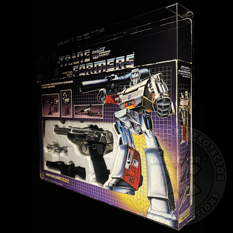 Transformers G1 Decepticon Leader Megatron Display Case