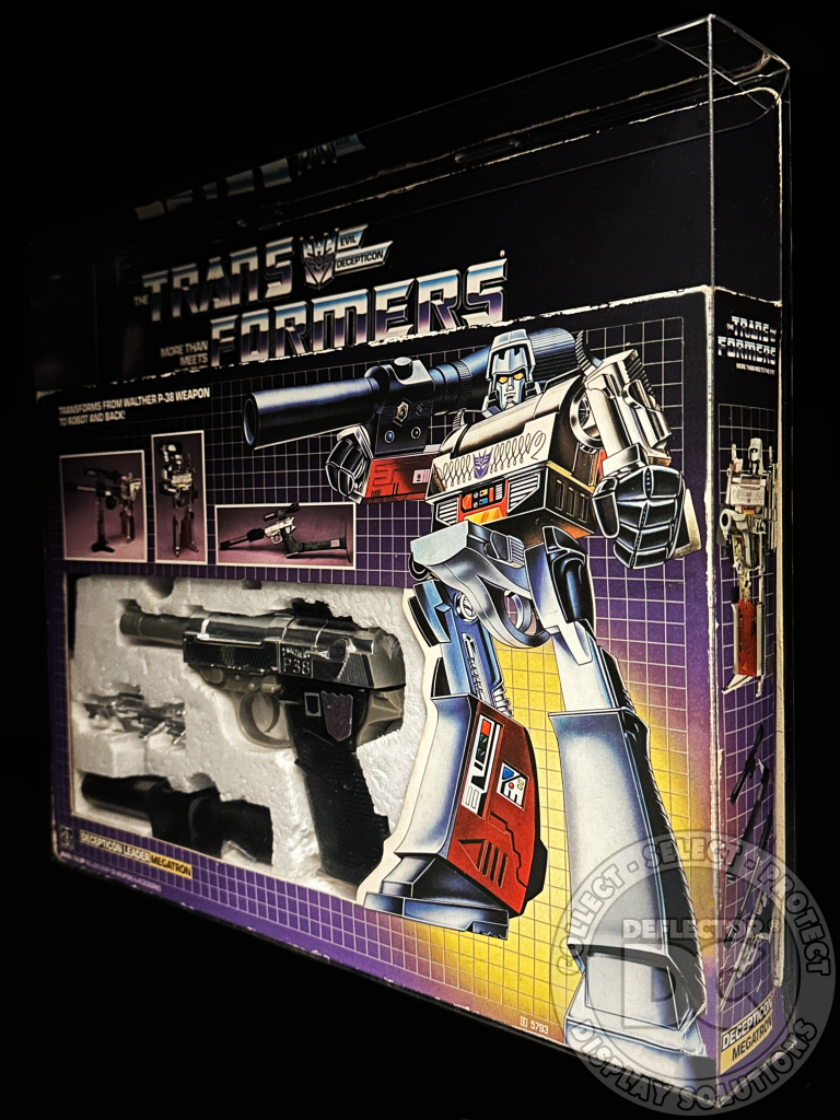 Transformers G1 Decepticon Leader Megatron Display Case