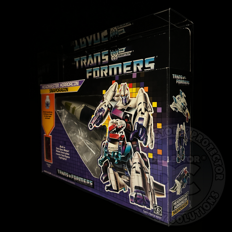 Transformers G1 Headmaster Horrorcon Snapdragon Display Case