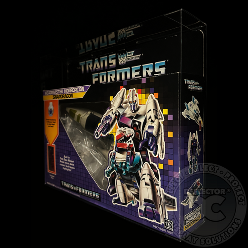 Transformers G1 Headmaster Horrorcon Snapdragon Display Case