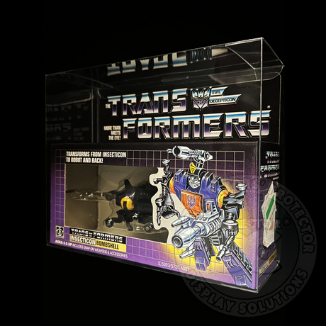Transformers G1 Insection Bombshell Figure Display Case